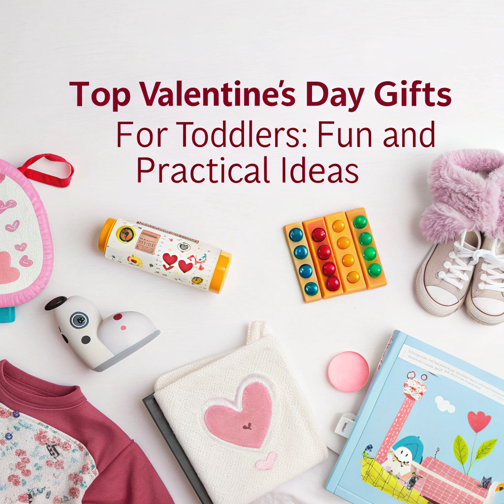 Valentine's Day gifts for toddlers, including fun and practical gift ideas